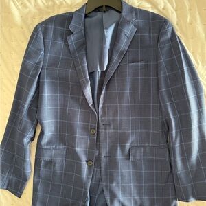 Brooks Brothers Blue Checkered Blazer